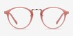 Chillax Coral MetalEyeglass Frames from EyeBuyDirect, Front View