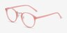 Chillax Coral MétalMontures de lunettes de vue d'EyeBuyDirect, Vue d'Angle
