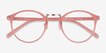 Chillax Coral MetalEyeglass Frames from EyeBuyDirect, Closed View