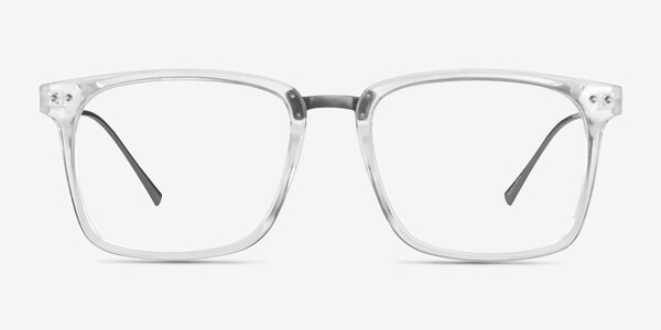 Forte Clear Plastic-metal Eyeglass Frames