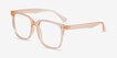 Piano Melon PlasticEyeglass Frames from EyeBuyDirect, Angle View