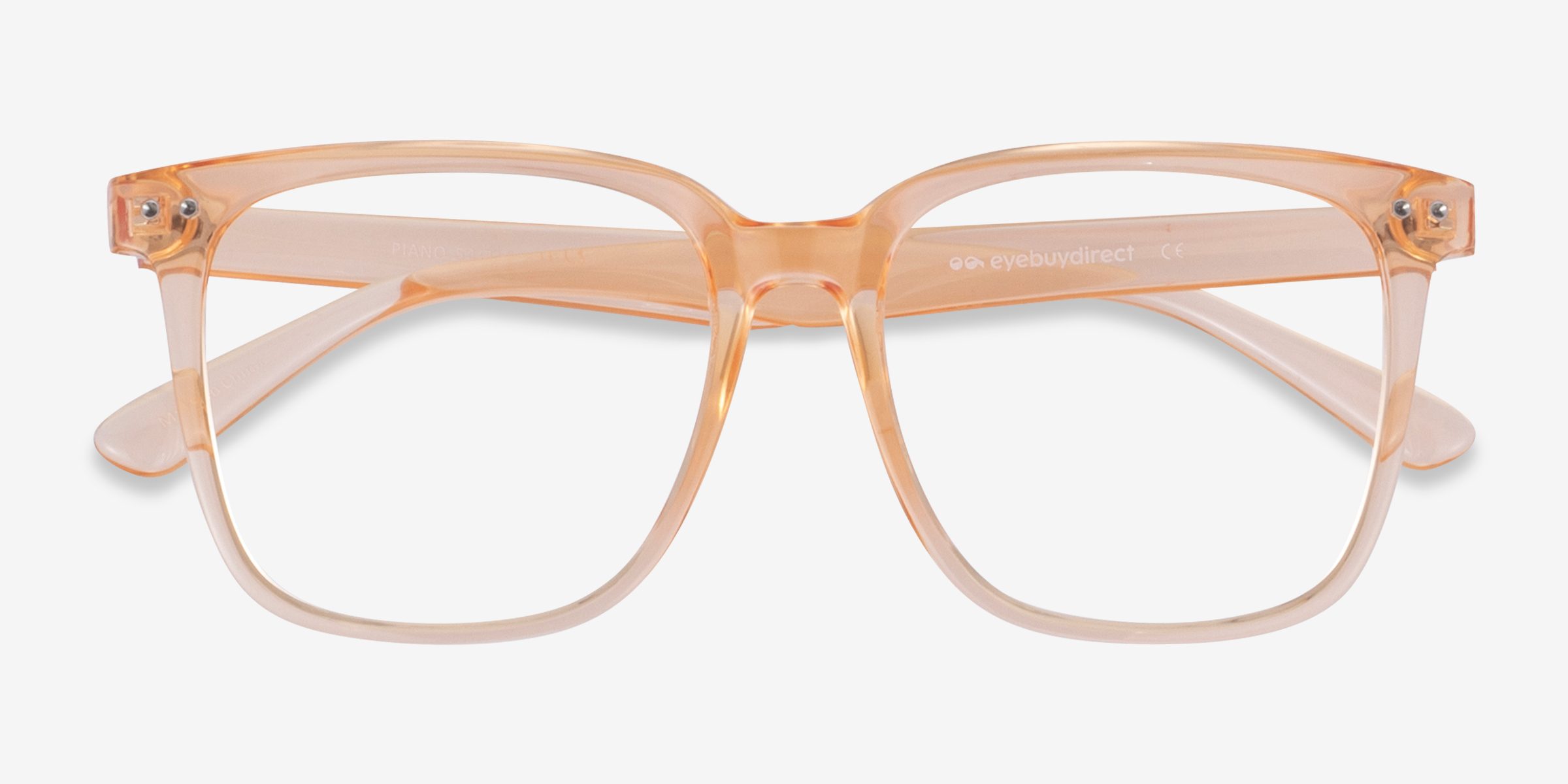Piano Square Melon Full Rim Eyeglasses Eyebuydirect