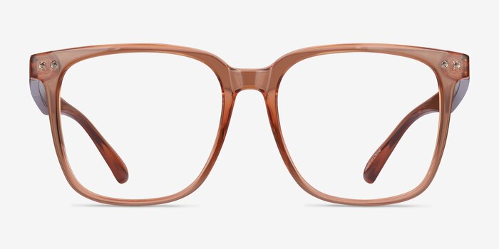 Piano Brown Plastic Eyeglass Frames from EyeBuyDirect