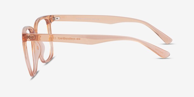 Piano Brown PlasticEyeglass Frames from EyeBuyDirect, Side View