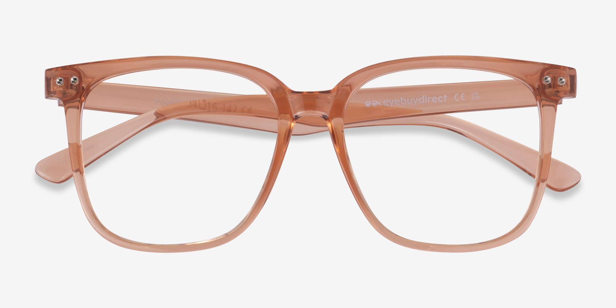 Piano Square Brown Full Rim Eyeglasses | Eyebuydirect Canada