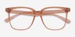 Piano Brown PlasticEyeglass Frames from EyeBuyDirect, Closed View