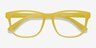 Milo Yellow PlasticEyeglass Frames from EyeBuyDirect, Closed View