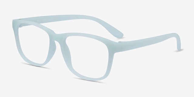 Milo Mint PlasticEyeglass Frames from EyeBuyDirect, Angle View