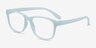 Milo Mint PlasticEyeglass Frames from EyeBuyDirect, Angle View