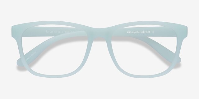 Milo Mint PlasticEyeglass Frames from EyeBuyDirect, Closed View