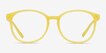 Dutchess Yellow PlasticEyeglass Frames from EyeBuyDirect, Front View