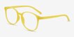 Dutchess Yellow PlasticEyeglass Frames from EyeBuyDirect, Angle View
