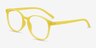 Dutchess Yellow PlasticEyeglass Frames from EyeBuyDirect, Angle View