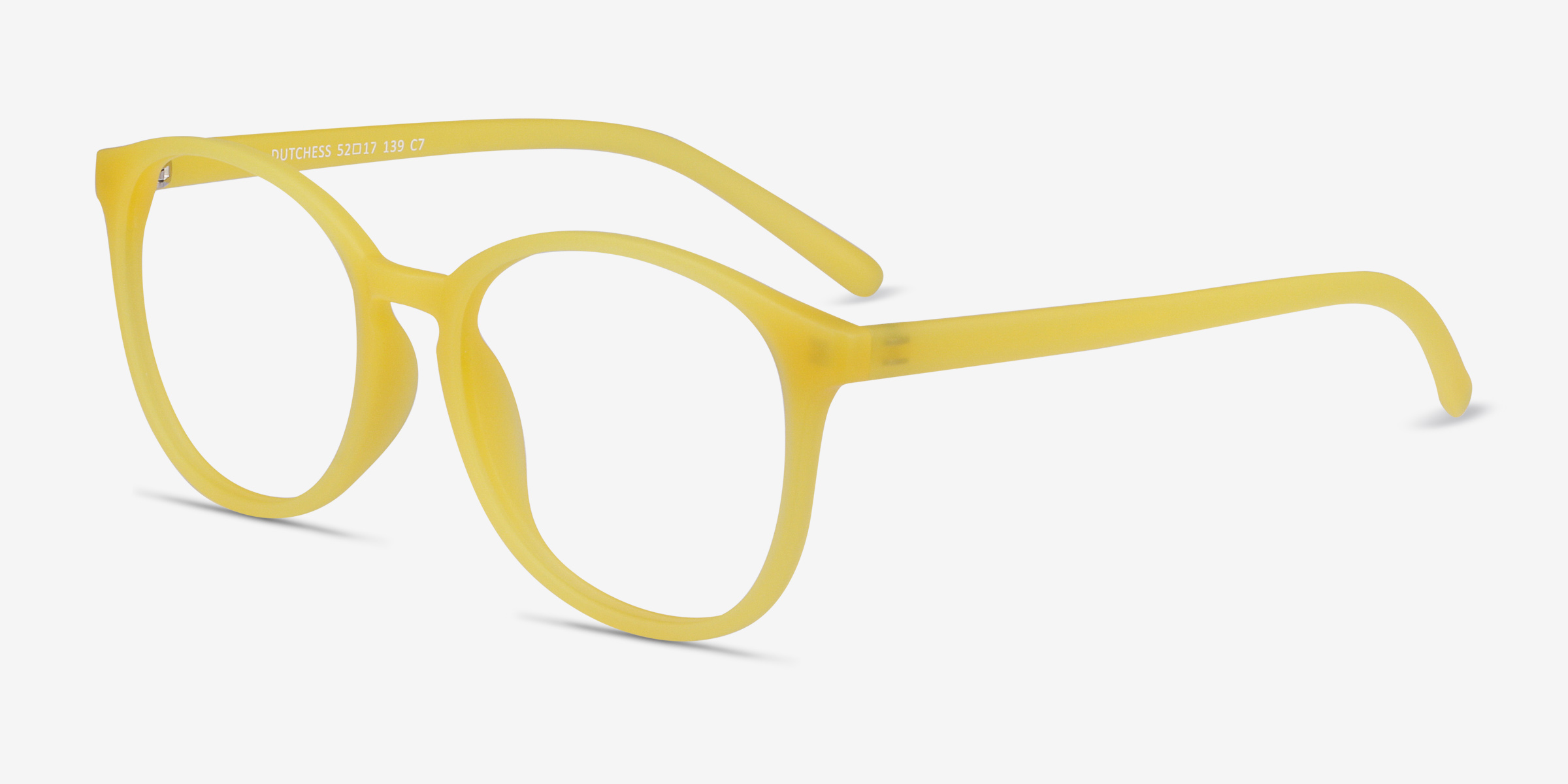 Dutchess Round Yellow Frame Eyeglasses Eyebuydirect