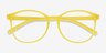 Dutchess Yellow PlasticEyeglass Frames from EyeBuyDirect, Closed View