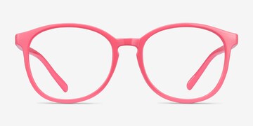 Dutchess Round Neon Pink Glasses for Women