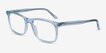 Ballast Clear Blue AcetateEyeglass Frames from EyeBuyDirect, Angle View