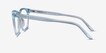 Ballast Clear Blue AcetateEyeglass Frames from EyeBuyDirect, Side View