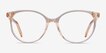 Nala Clear Melon AcetateEyeglass Frames from EyeBuyDirect, Front View