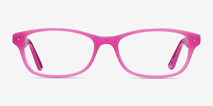 Kedah Pink Acetate Eyeglass Frames from EyeBuyDirect