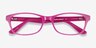 Kedah Pink AcetateEyeglass Frames from EyeBuyDirect, Closed View