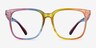 Freedom Rainbow PlasticEyeglass Frames from EyeBuyDirect, Front View