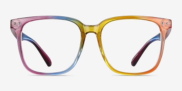 Freedom Rainbow Plastic Eyeglass Frames