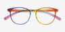 Rainbow Arc-en-ciel PlastiqueMontures de lunettes de vue d'EyeBuyDirect, Vue Rapprochée