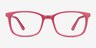 Equality Rose AcétateMontures de lunettes de vue d'EyeBuyDirect, Vue de Face