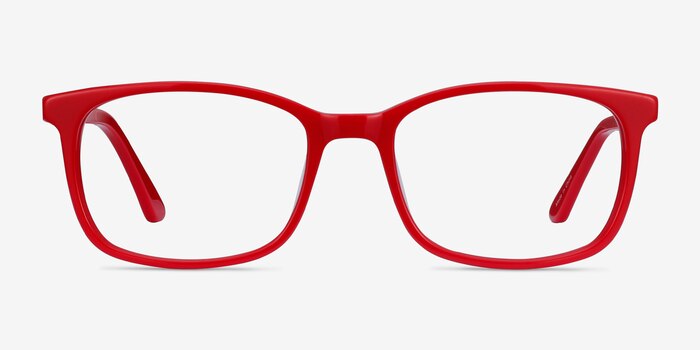 Equality Rouge Acétate Montures de lunettes de vue d'EyeBuyDirect