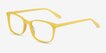 Equality Yellow AcetateEyeglass Frames from EyeBuyDirect, Angle View