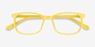Equality Yellow AcetateEyeglass Frames from EyeBuyDirect, Closed View