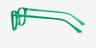 Equality Green AcetateEyeglass Frames from EyeBuyDirect, Side View