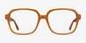 Tompkins Mellow Yellow AcetateEyeglass Frames from EyeBuyDirect, Front View