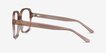 Tompkins Clear Brown AcetateEyeglass Frames from EyeBuyDirect, Side View