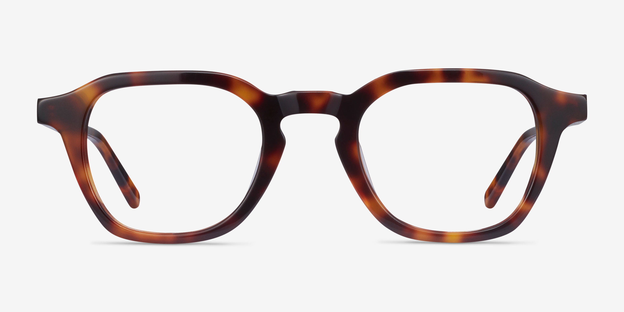 Victor Geometric Tortoise Full Rim Eyeglasses EyeBuyDirect