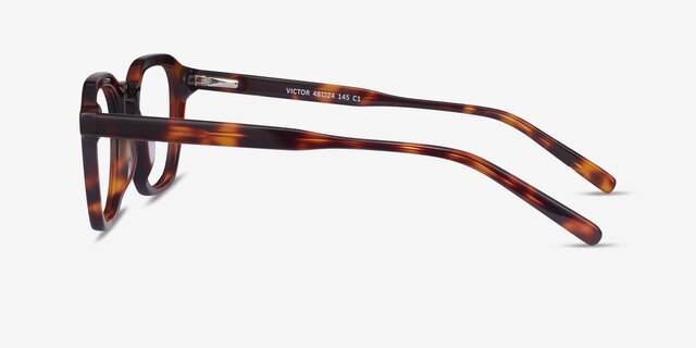 Victor Tortoise AcetateEyeglass Frames from EyeBuyDirect, Side View