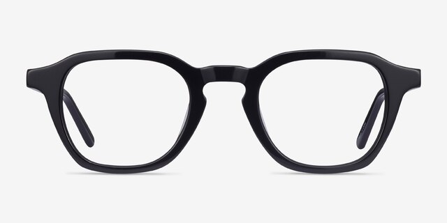 Victor Black AcetateEyeglass Frames from EyeBuyDirect, Front View