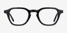 Victor Black AcetateEyeglass Frames from EyeBuyDirect, Front View