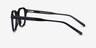 Victor Black AcetateEyeglass Frames from EyeBuyDirect, Side View