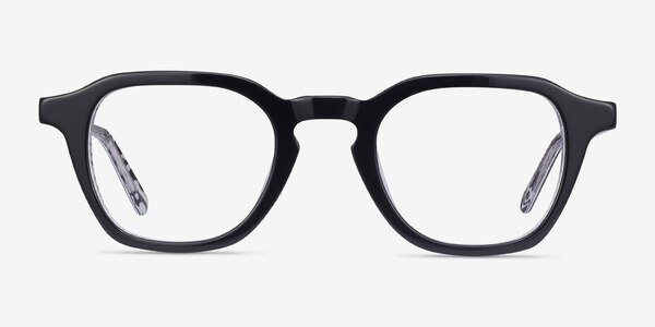 Victor Black & Zebra Acetate Eyeglass Frames