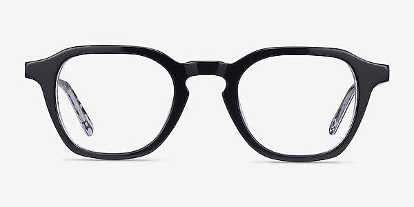 Victor Black & Zebra Acetate Eyeglass Frames