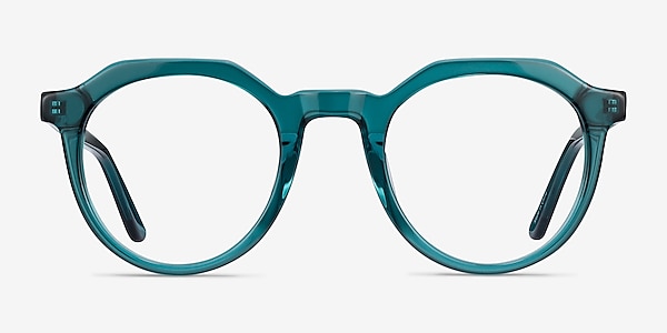 Mikoto Teal Acétate Montures de lunettes de vue