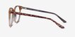 Solveig Clear Brown AcetateEyeglass Frames from EyeBuyDirect, Side View