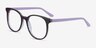 Solveig Purple AcetateEyeglass Frames from EyeBuyDirect, Angle View