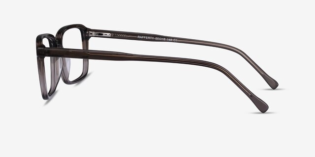 Rafferty Gray AcetateEyeglass Frames from EyeBuyDirect, Side View