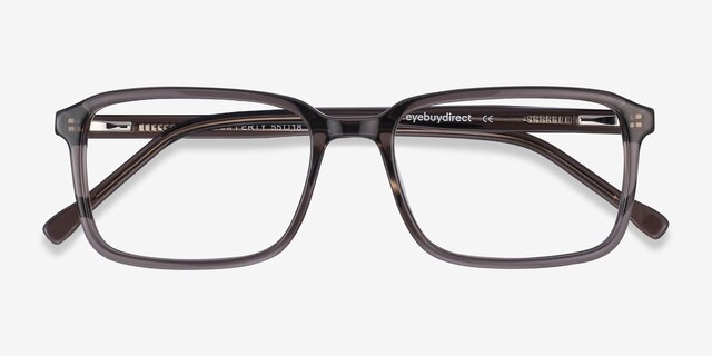 Rafferty Gray AcetateEyeglass Frames from EyeBuyDirect, Closed View