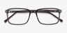 Rafferty Gray AcetateEyeglass Frames from EyeBuyDirect, Closed View
