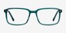 Rafferty Teal AcetateEyeglass Frames from EyeBuyDirect, Front View