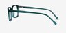 Rafferty Teal AcetateEyeglass Frames from EyeBuyDirect, Side View